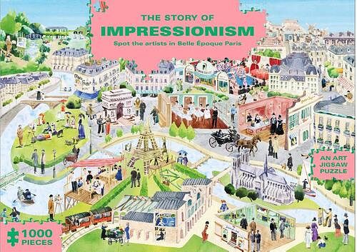 Foto van The story of impressionism - puzzel;puzzel (9781786273215)