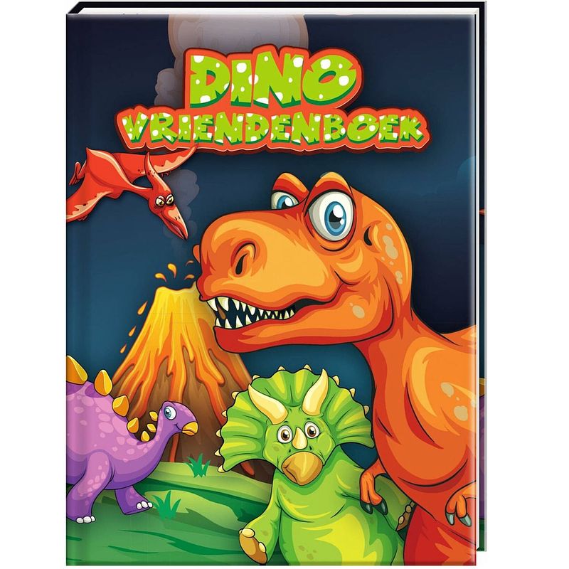 Foto van Dinosaurus vriendenboek - hardcover 80 - pagina'ss