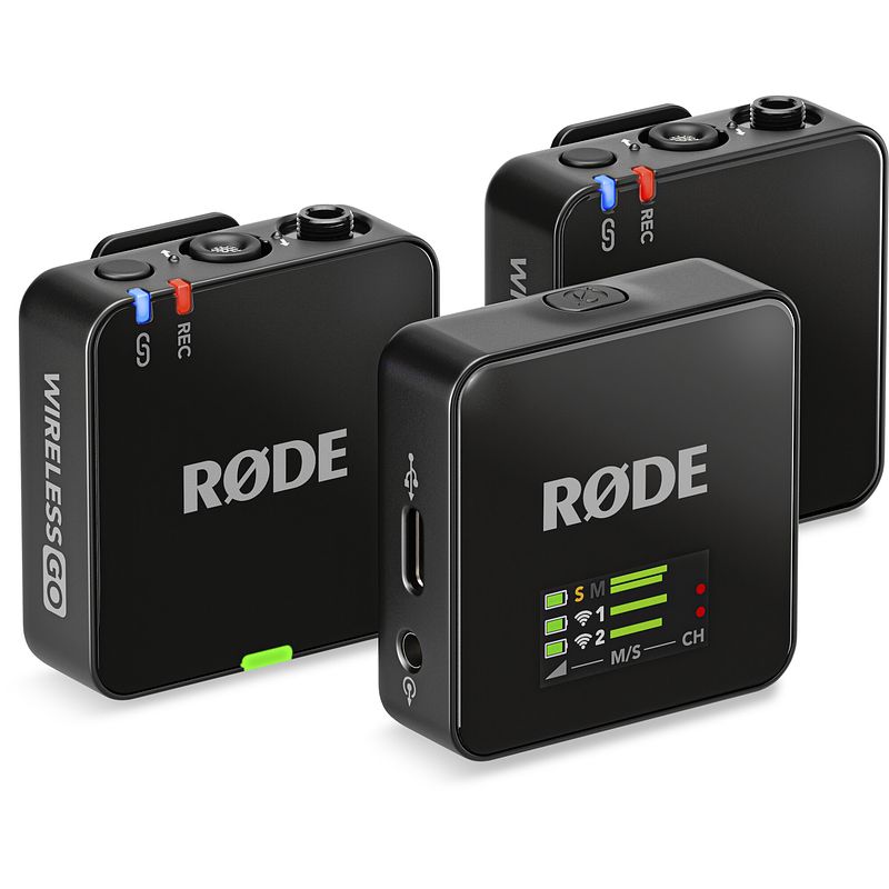 Foto van Rode wireless go gen 3 black draadloze dasspeldmicrofoon