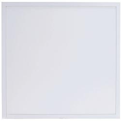 Foto van Led paneel - aigi hyron - 62x62 - aanpasbare kleur cct - 32w - inbouw - vierkant - mat wit - aluminium - flikkervrij