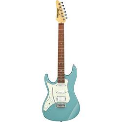 Foto van Ibanez az essentials azes40l-prb purist blue linkshandige elektrische gitaar