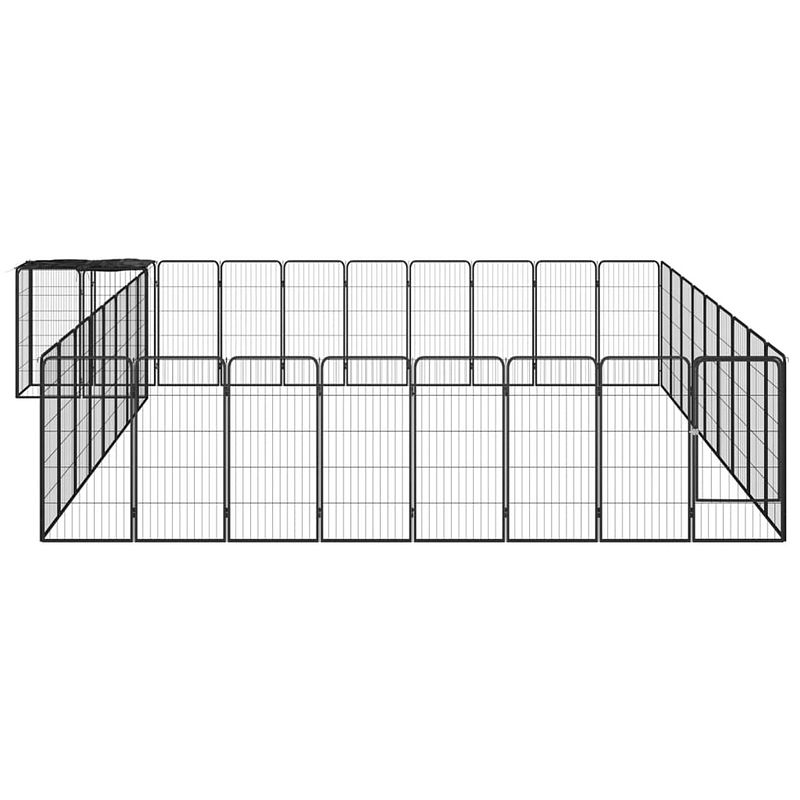 Foto van The living store hondenkennel - - buiten - 500 x 450 x 100 cm - stevig en waterbestendig