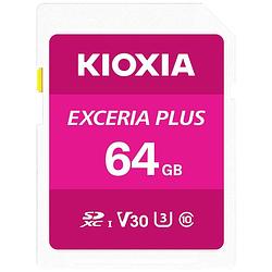 Foto van Kioxia exceria plus sdxc-kaart 64 gb uhs-i, v30 video speed class