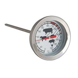 Foto van Analoge vleesthermometer / keuken thermometer rvs - vleesthermometers