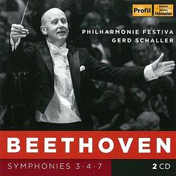 Foto van Beethoven: symphonies 3 / 4 / 7 - cd (0881488150308)