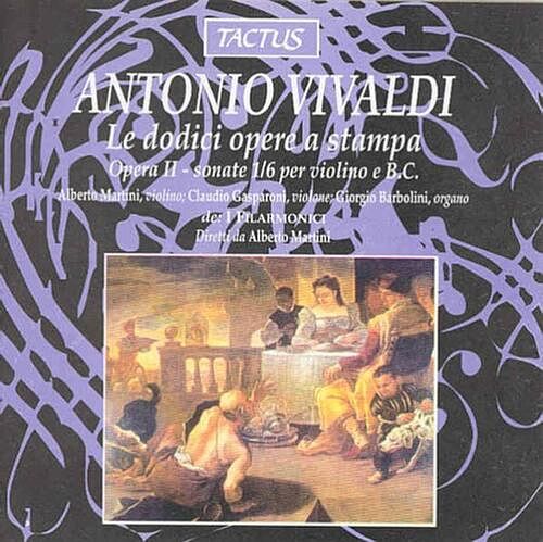 Foto van Vivaldi: opera ii sonate 1/6 per violino e basso - cd (8007194100471)