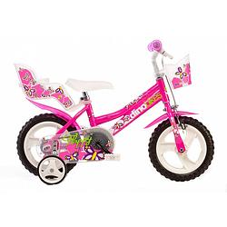 Foto van Dino 126rl-02 12 inch 21 cm meisjes v-brake roze