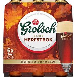 Foto van 2e halve prijs | grolsch rijke herfstbok flessen 6 x 300ml aanbieding bij jumbo