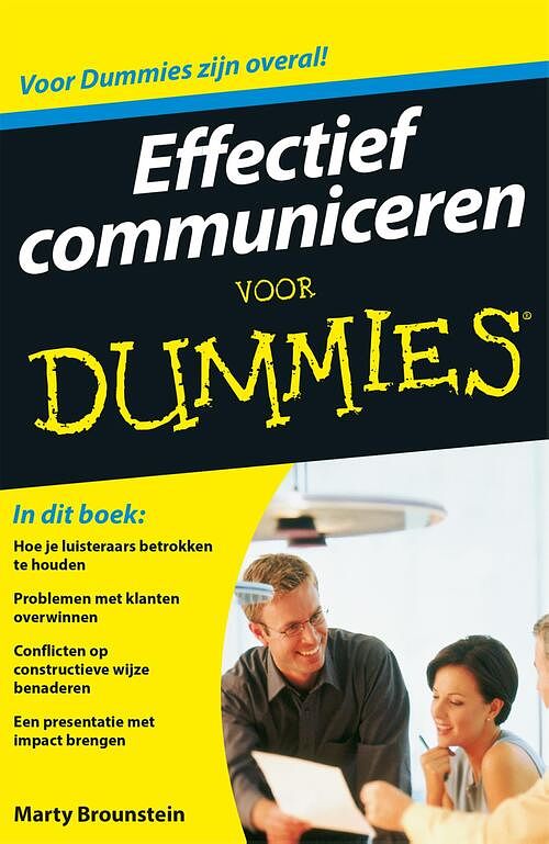 Foto van Effectief communiceren voor dummies - marty broustein - ebook (9789045352848)