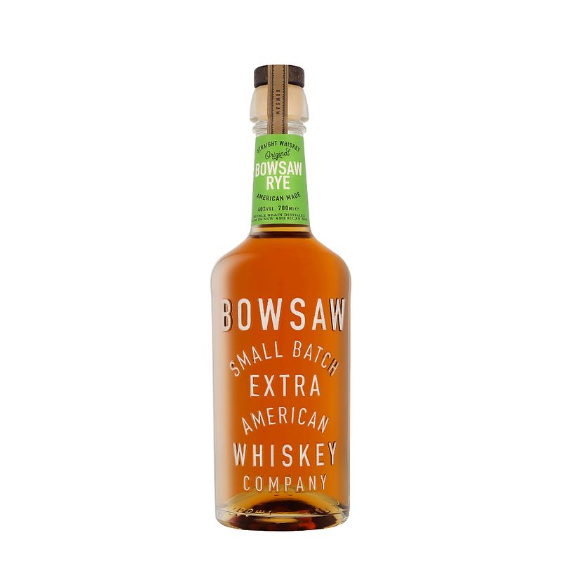 Foto van Bowsaw rye whisky 70cl premium