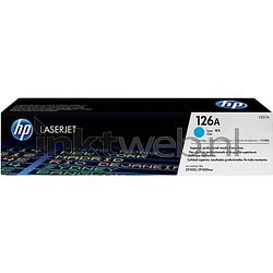 Foto van Hp 126a cyaan toner