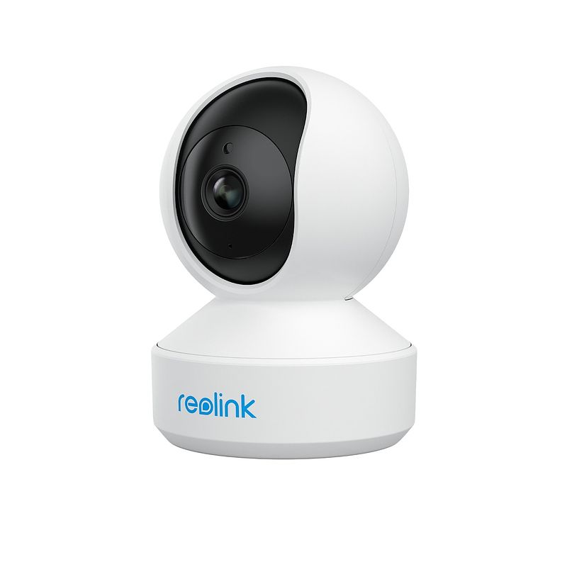 Foto van Reolink e-serie e320 - 3mp beveiligingscamera voor binnen, draai- en kantelfunctie ip-camera wit