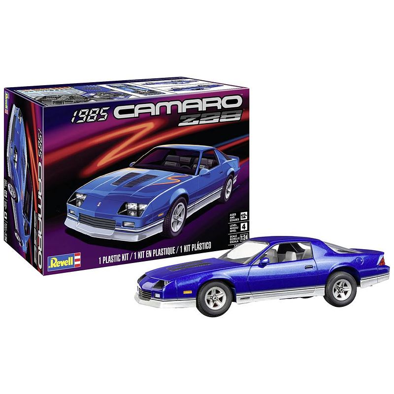 Foto van Revell 14540 1985 chevy camaro z28 auto (bouwpakket) 1:24