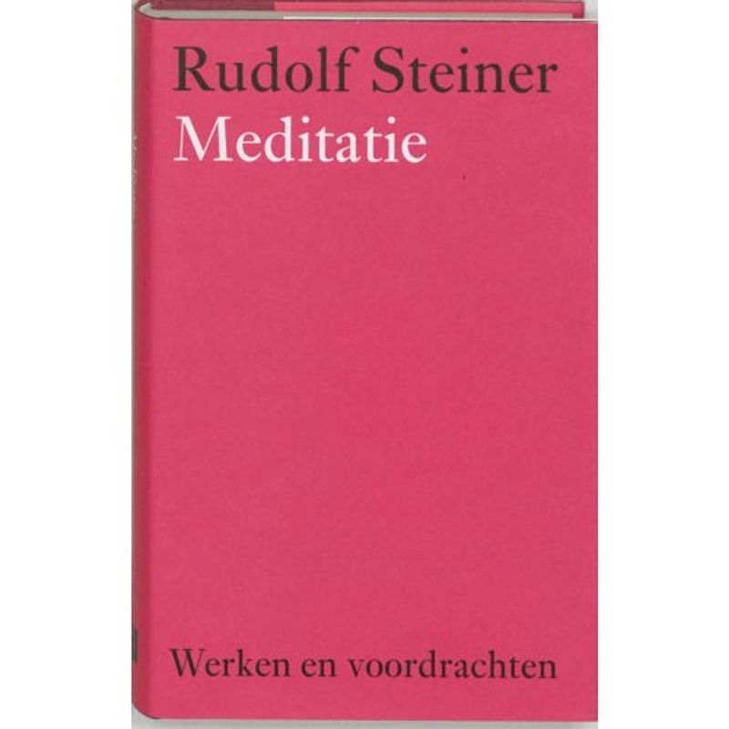 Foto van Meditatie - werken en voordrachten