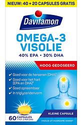 Foto van Davitamon compleet omega 3 visolie