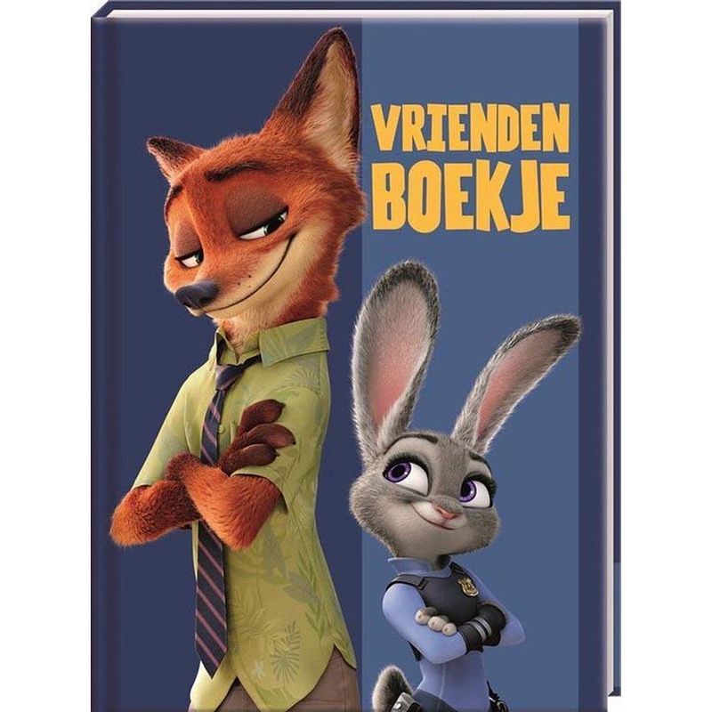 Foto van Zootropolis vriendenboek vriendenboekje