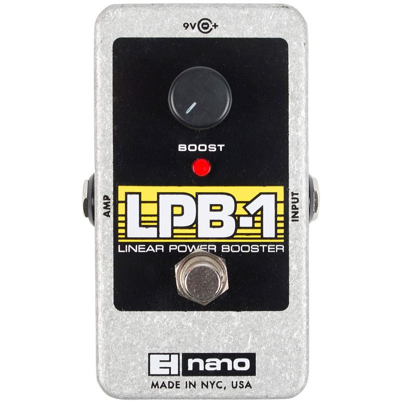 Foto van Electro harmonix nano lpb-1 power booster preamp pedaal