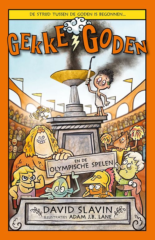 Foto van Gekke goden en de olympische spelen - adam j.b. lane, david slavin - ebook (9789024594962)