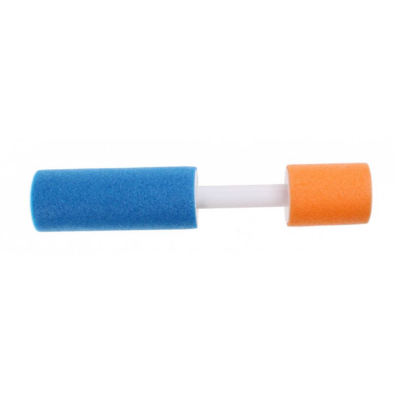 Foto van Waterzone waterpistool 15 x 4 cm foam blauw