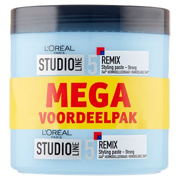 Foto van L'soreal paris studio line remix styling paste 2 x 150ml bij jumbo