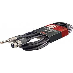 Foto van Stagg smc6xp xlr female - jack male verloopkabel 6 meter