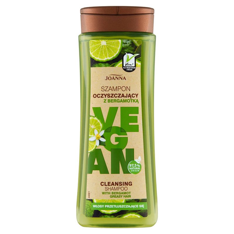 Foto van Vegan cleansing shampoo reinigingsshampoo met bergamot 300ml