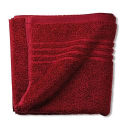 Foto van Kela handdoek leonora 100 x 50 cm rood katoen