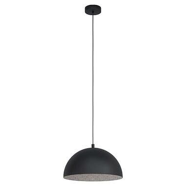 Foto van Eglo hanglamp gaetano - zwart/grijs - ø38 cm - leen bakker