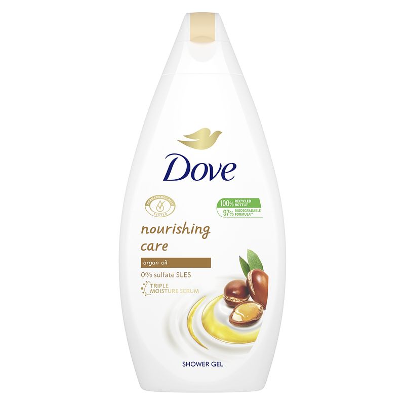 Foto van Dove douchegel nourishing care 450ml bij jumbo