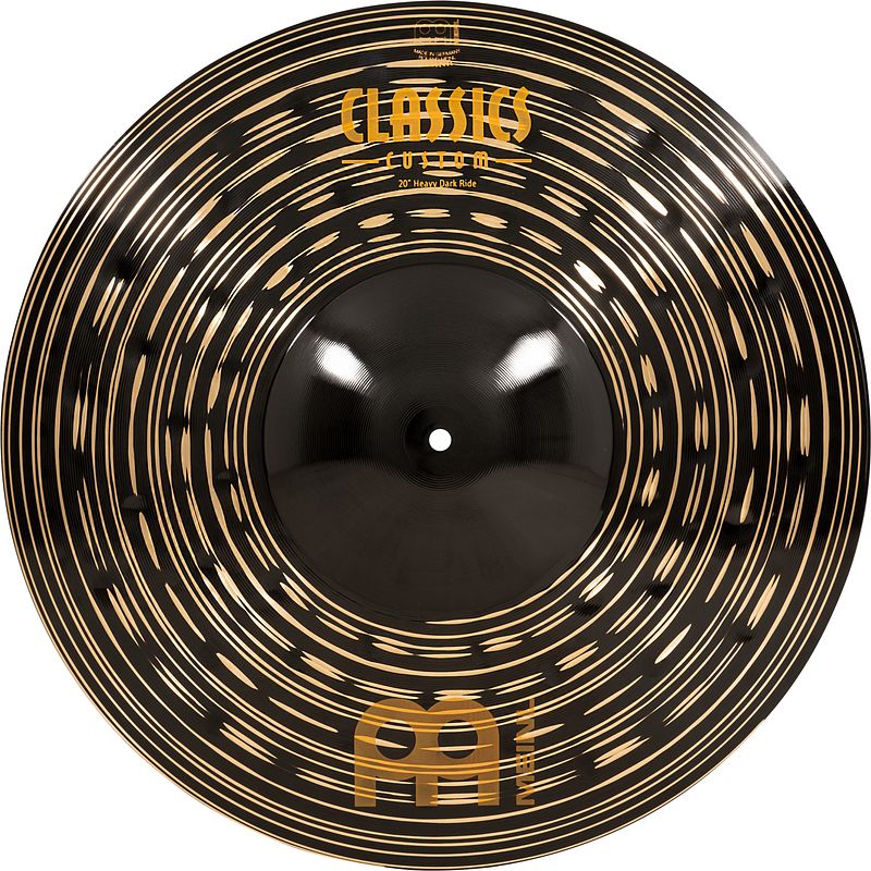 Foto van Meinl cc20hdar classics custom dark heavy ride bekken 20 inch