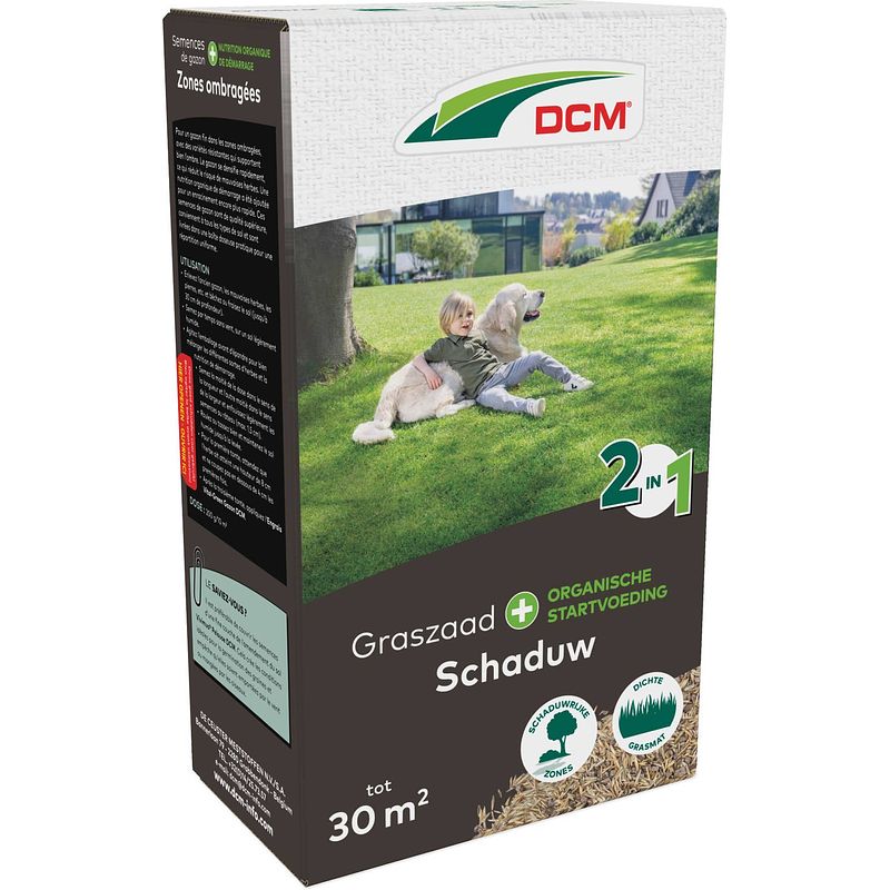 Foto van Dcm - graszaad 2-in-1 schaduw 30 m2 (0,6 kg)