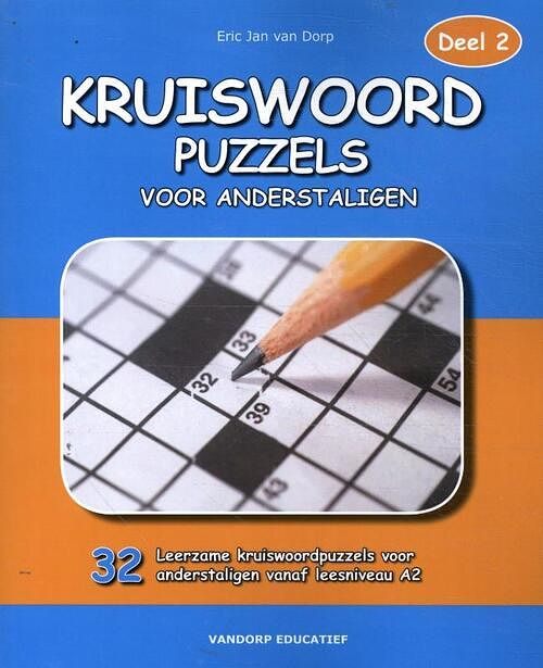 Foto van Kruiswoordpuzzels voor anderstaligen - eric jan van dorp - paperback (9789461852625)