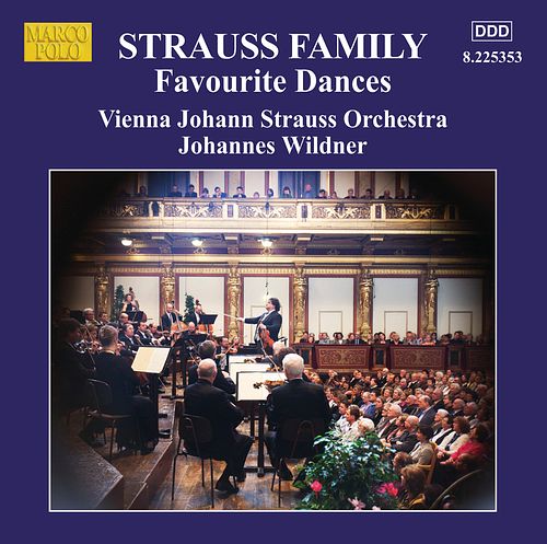 Foto van Strauss family, favourite dances - cd (0636943535325)