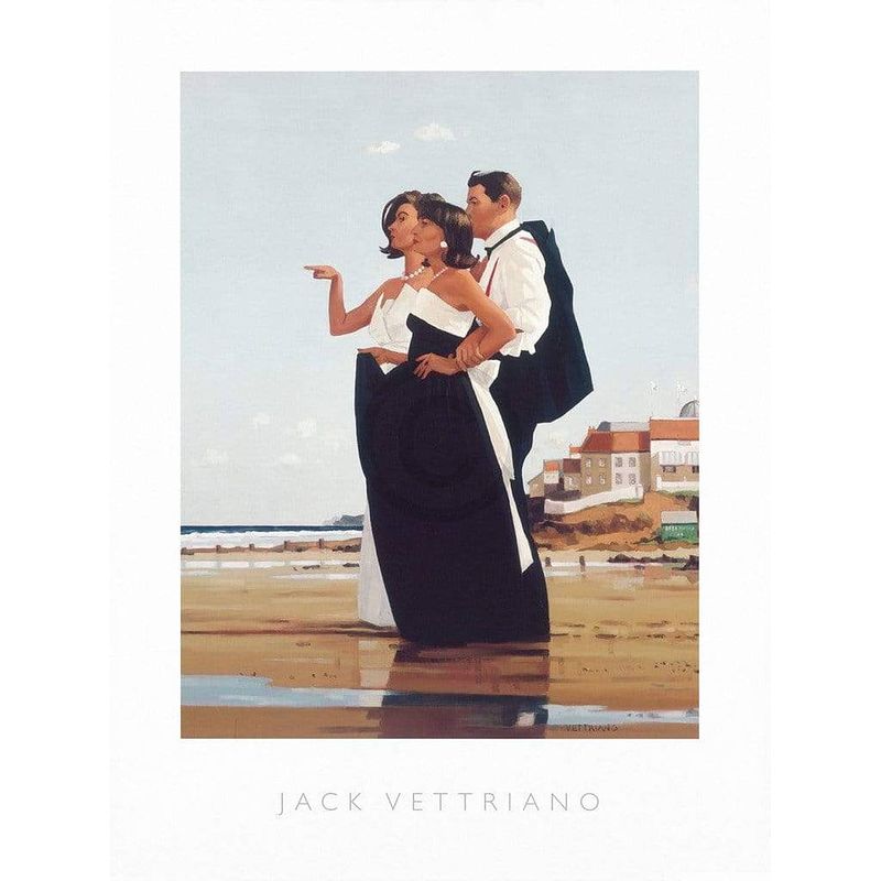 Foto van Jack vettriano - the missing man ii kunstdruk 60x80cm