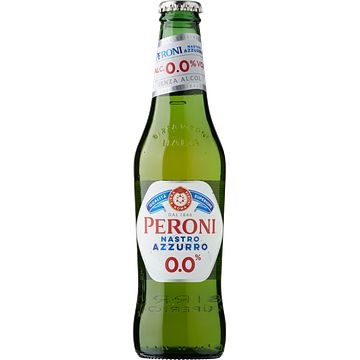 Foto van Peroni nastro azzurro 0,0% fles 330ml bij jumbo