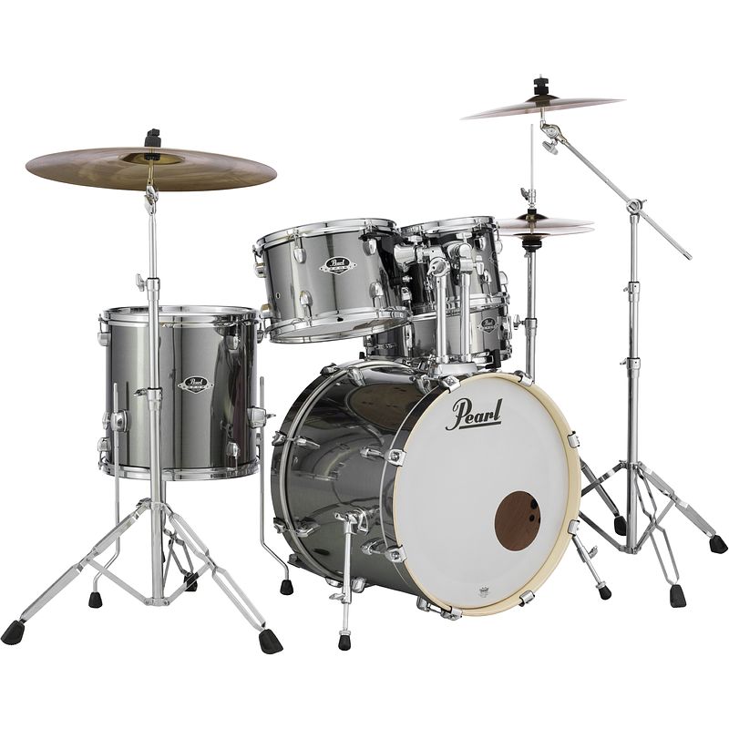 Foto van Pearl exx705nbr/c21 export smokey chrome drumstel