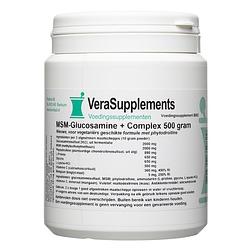 Foto van Verasupplements msm-glucosamine+ complex poeder