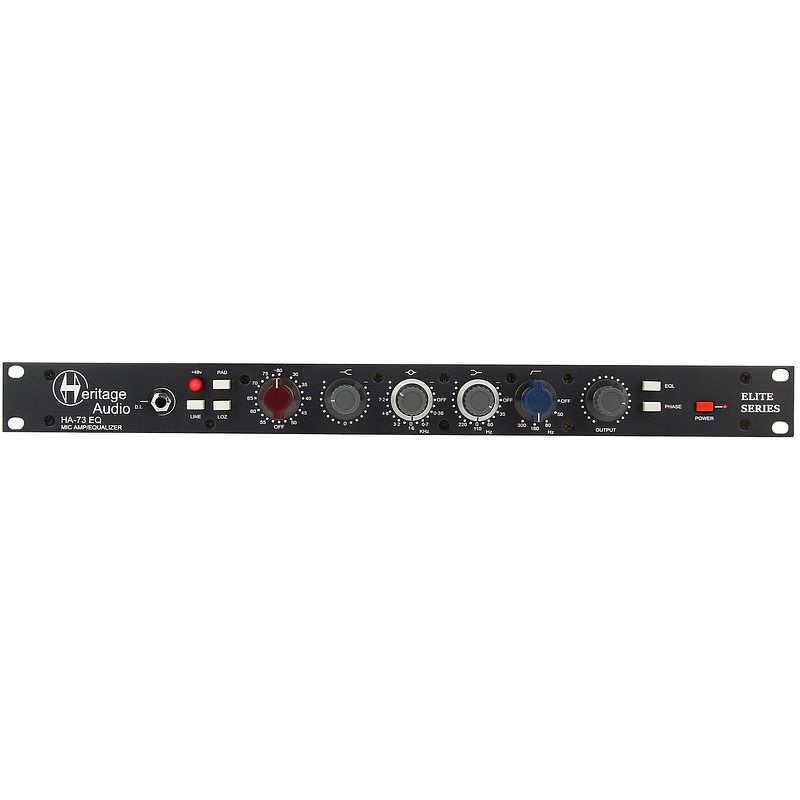 Foto van Heritage audio ha73eq elite voorversterker met equalizer