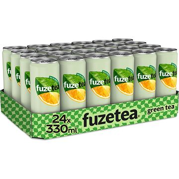 Foto van Fuzetea green tea 24 x 330ml bij jumbo