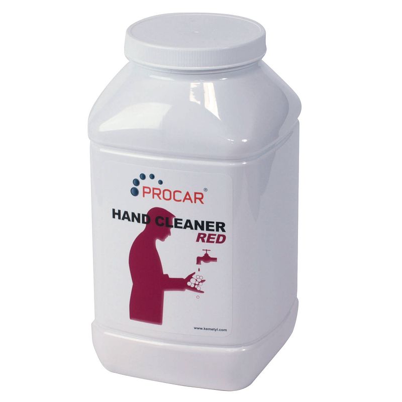 Foto van Procar handreiniger 4,5 liter wit/rood