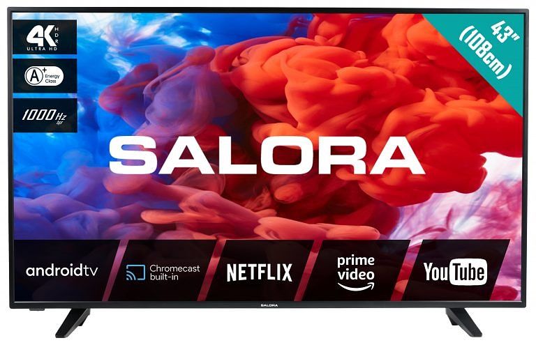 Foto van Salora 43ua220 - 43 inch uhd tv