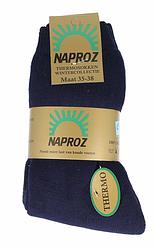 Foto van Naproz thermo sokken blauw maat 35-38
