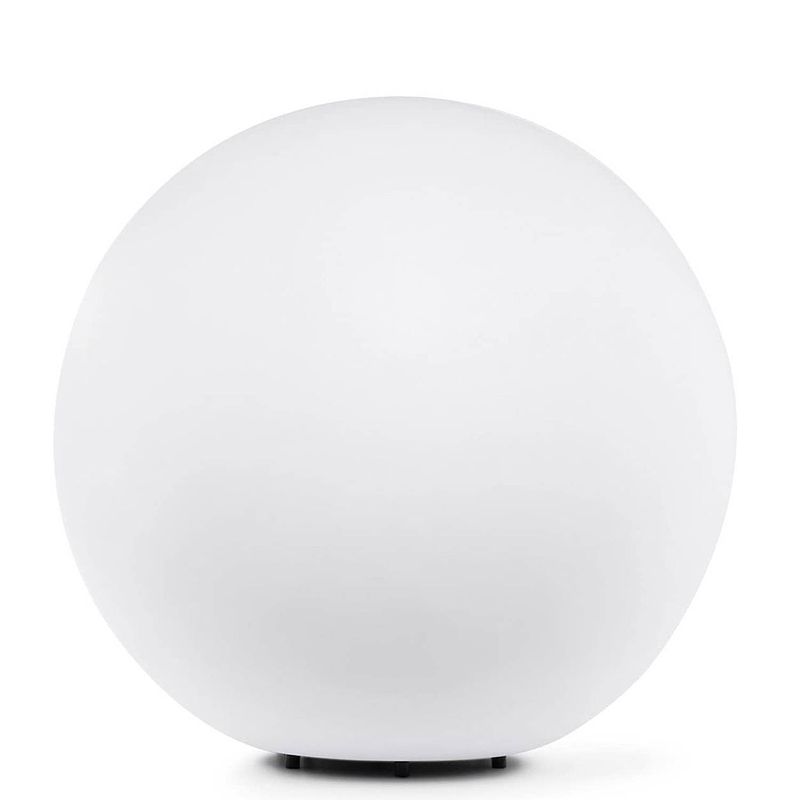 Foto van Ylumen buitenlamp globe ø 40 cm wit