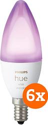 Foto van Philips hue white and color e14 6-pack