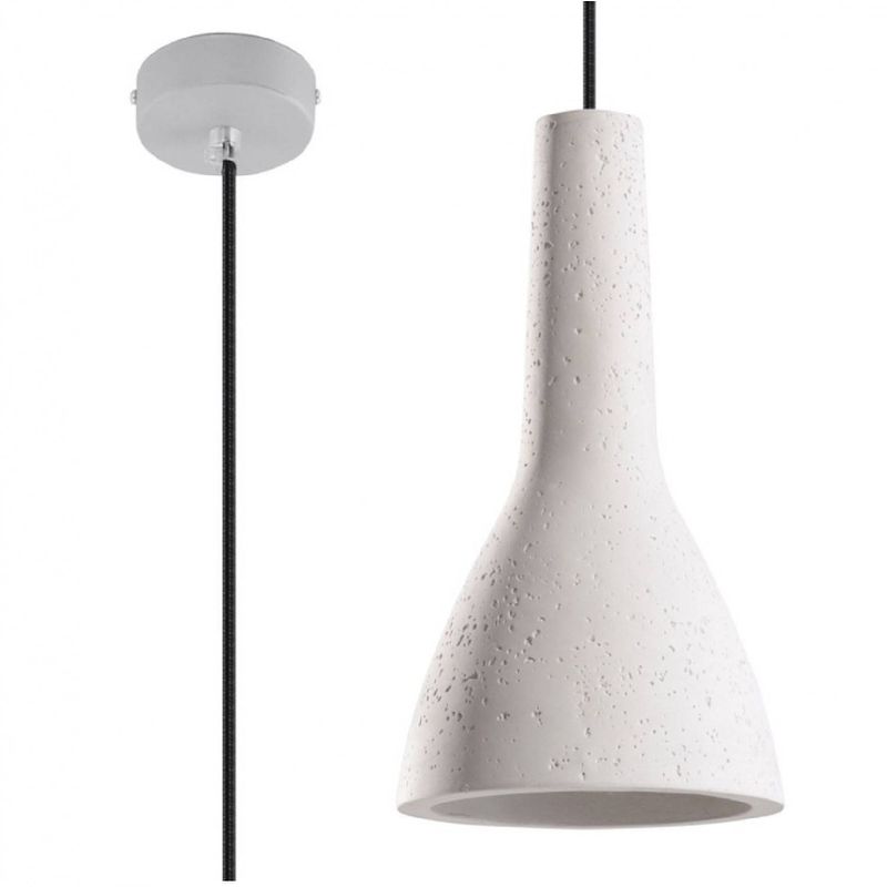 Foto van Bussandri lighting - scandinavische hanglamp - metaal - scandinavische - e27 - l:cm - voor binnen - woonkamer - eetkamer