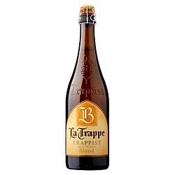 Foto van La trappe blond trappist fles speciaalbier 75cl bij jumbo