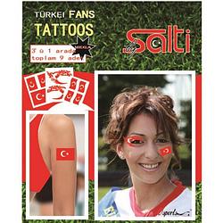 Foto van Tattoos turkije 9 stuks - verkleed tatoeages