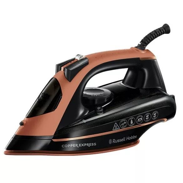 Foto van Russell hobbs 23975-56 copper express ir strijkijzer zwart