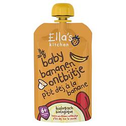 Foto van Ella's kitchen baby bananen ontbijtje 6+ biologisch 100g bij jumbo