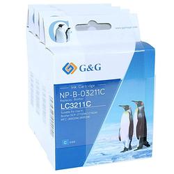 Foto van G&g cartridge brother lc3211 multipack